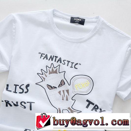半袖Tシャツ 3色可選 2019年最新ファッション 新作コレクションを見る FENDI フェンディ