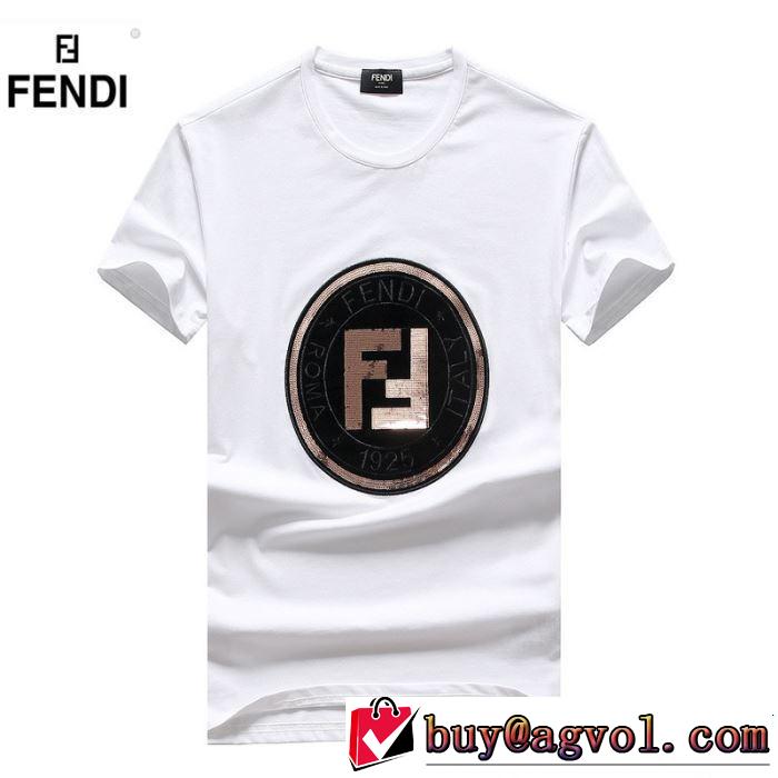 FENDI フェンディ 半袖Tシャツ 2019春夏も引き続き人気セール 欠かせない限定アイテム