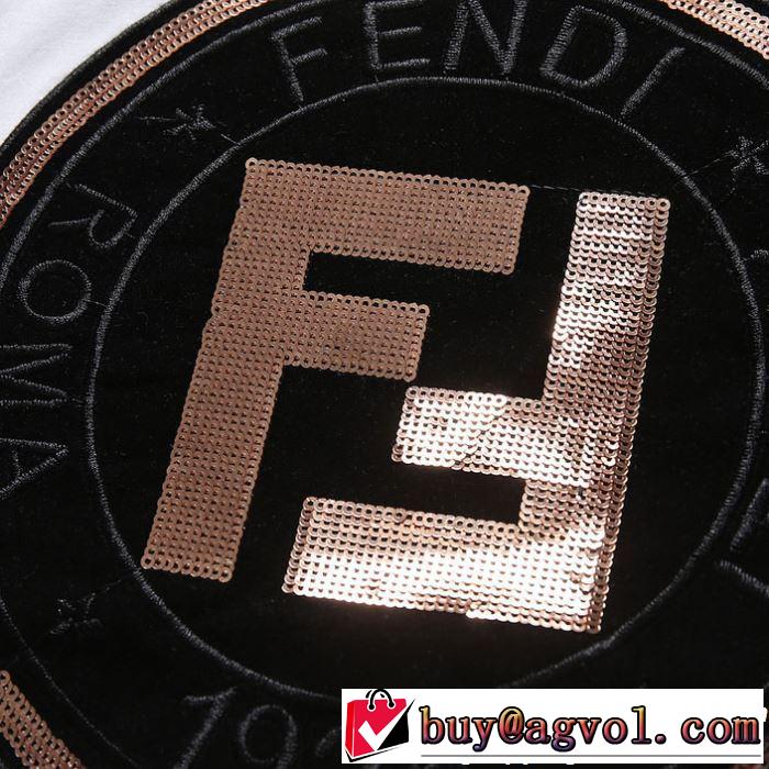 FENDI フェンディ 半袖Tシャツ 2019春夏も引き続き人気セール 欠かせない限定アイテム