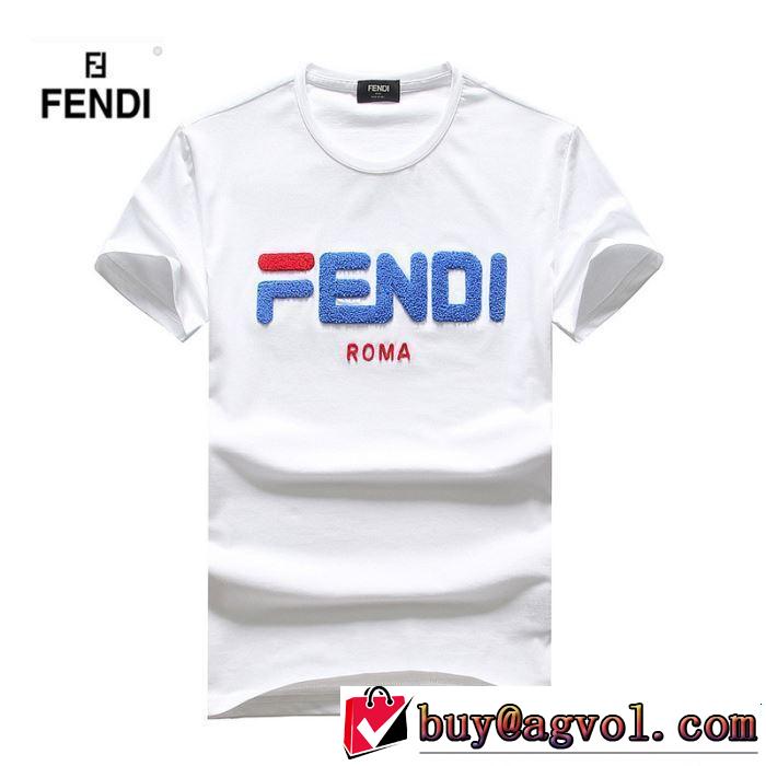 4色可選 半袖Tシャツ 大人カジュアル夏ファッション2019 今風の着こなし新品 FENDI フェンディ