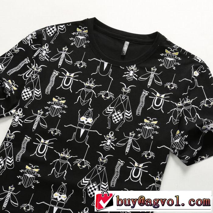 半袖Tシャツ 2色可選 【2019春夏】最新コレクション 今っぽく新作アイテム FENDI フェンディ