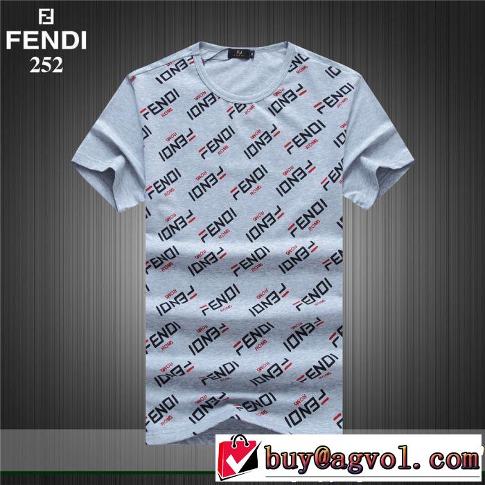 FENDI フェンディ 半袖Tシャツ 3色可選 春夏！大人カジュアル 2019春夏トレンドアイテム