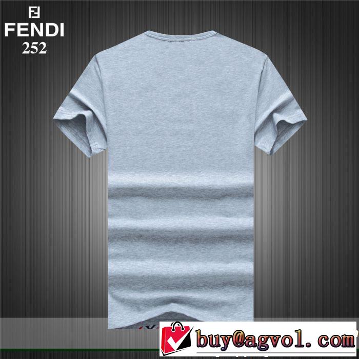 FENDI フェンディ 半袖Tシャツ 3色可選 春夏！大人カジュアル 2019春夏トレンドアイテム