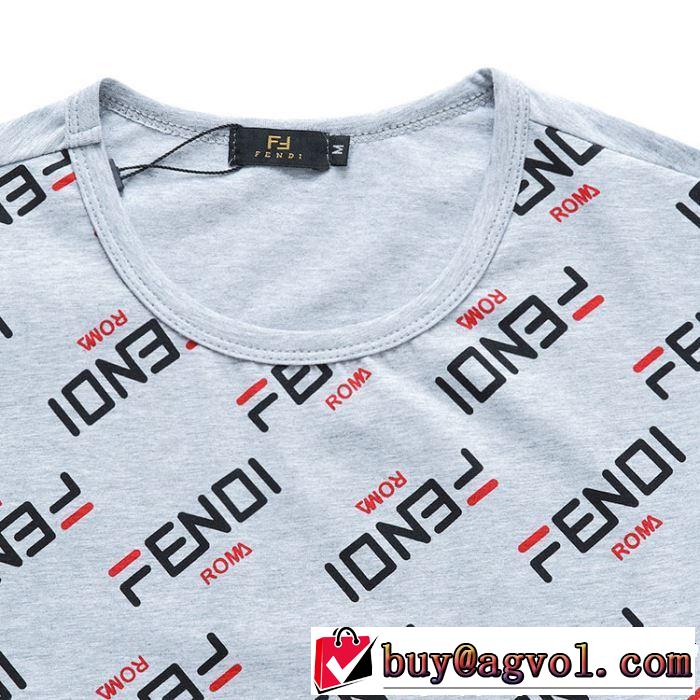 FENDI フェンディ 半袖Tシャツ 3色可選 春夏！大人カジュアル 2019春夏トレンドアイテム