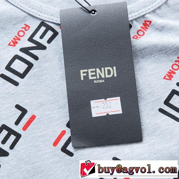 FENDI フェンディ 半袖Tシャツ 3色可選 春夏！大人カジュアル 2019春夏トレンドアイテム