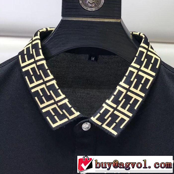 すっきりした印象に FENDI フェンディ 半袖Tシャツ 3色可選 2019年夏の一押しファッションアイテム
