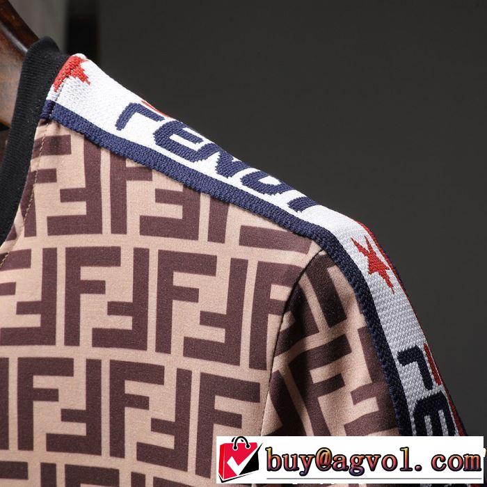FENDI フェンディ 半袖Tシャツ 2色可選 春夏シンプルファッションでOK！ 2019年最新ファッション