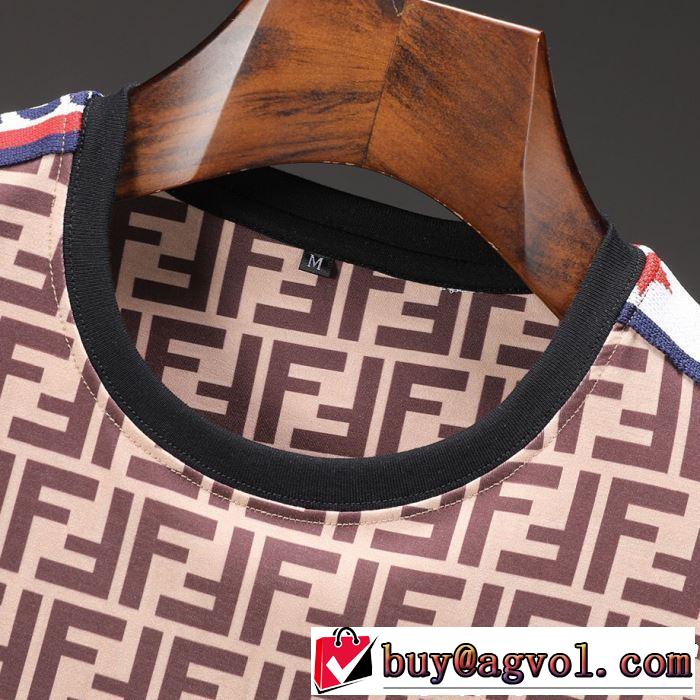 FENDI フェンディ 半袖Tシャツ 2色可選 春夏シンプルファッションでOK！ 2019年最新ファッション