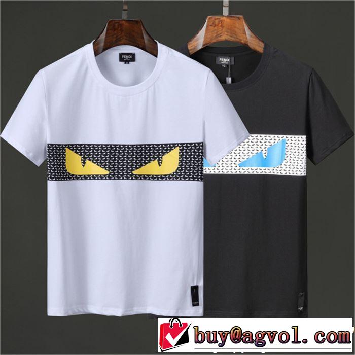 FENDI フェンディ 半袖Tシャツ 2色可選 る春夏おすすめの人気商品 2019SSのトレンド商品 夏らしい季節感