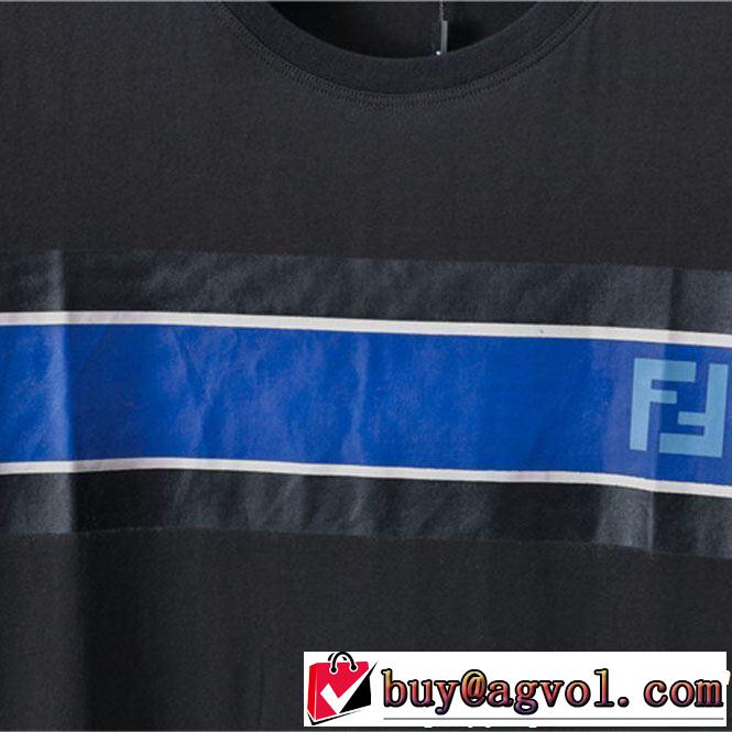 素敵カジュアルの春夏コレクション 2019年春夏シーズンの人気 FENDI フェンディ 半袖Tシャツ 3色可選