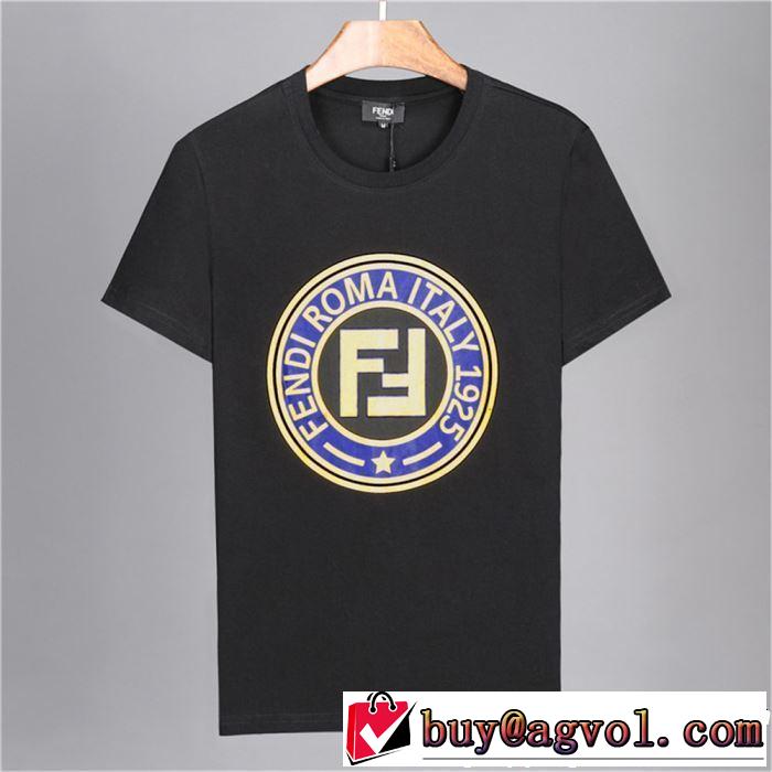 FENDI フェンディ 半袖Tシャツ 2色可選 毎年トレンドアイテムが出る 《2019年》今、注目のストリート