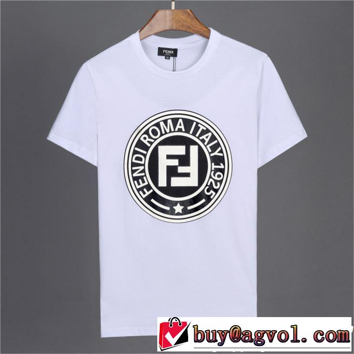 FENDI フェンディ 半袖Tシャツ 2色可選 毎年トレンドアイテムが出る 《2019年》今、注目のストリート