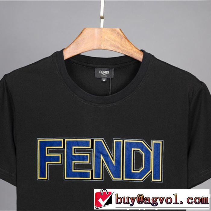 トレンドアイテムとして継続 《2019年》今、注目のストリート 半袖Tシャツ 2色可選 FENDI フェンディ