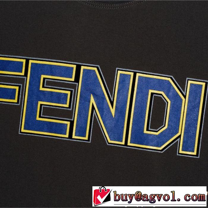 トレンドアイテムとして継続 《2019年》今、注目のストリート 半袖Tシャツ 2色可選 FENDI フェンディ