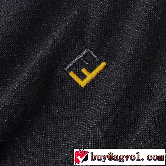 春夏シンプルファッションでOK！ 半袖Tシャツ FENDI フェンディ 3色可選 2019年最新ファッション