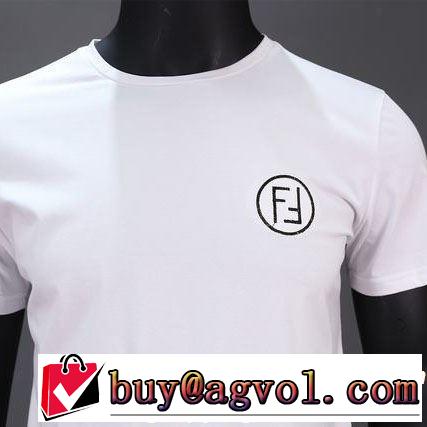 FENDI フェンディ 半袖Tシャツ 2色可選 春夏の流行り2019新品 一気にトレンド感満載な着こなし