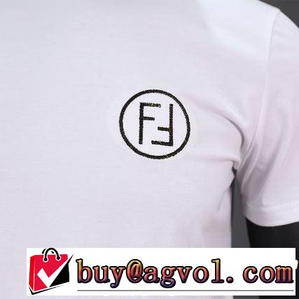 FENDI フェンディ 半袖Tシャツ 2色可選 春夏の流行り2019新品 一気にトレンド感満載な着こなし