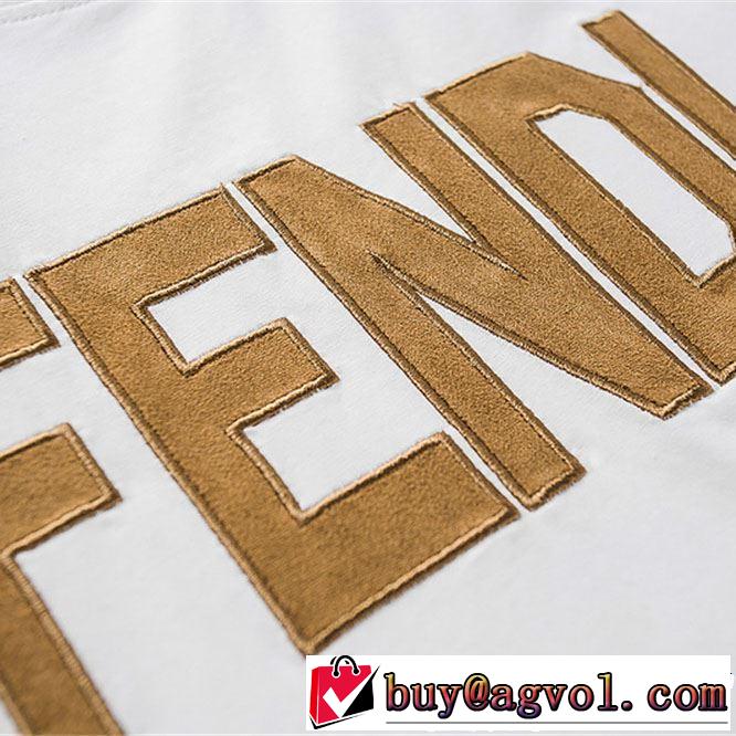 おしゃれデザインも大人気 FENDI フェンディ 半袖Tシャツ 2色可選 【2019春夏】最新コレクション