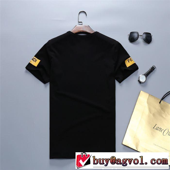 暑い今こそ活躍させたい！ 大人カジュアル夏ファッション2019 FENDI フェンディ 半袖Tシャツ 2色可選