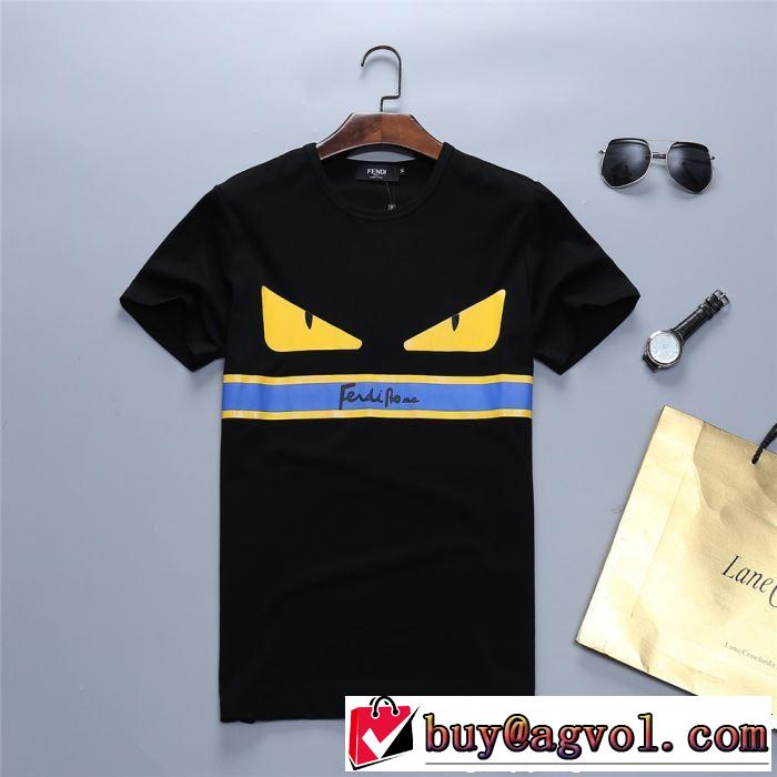 好印象な上品スタイル FENDI フェンディ 半袖Tシャツ 2色可選 【2019春夏】最新コレクション