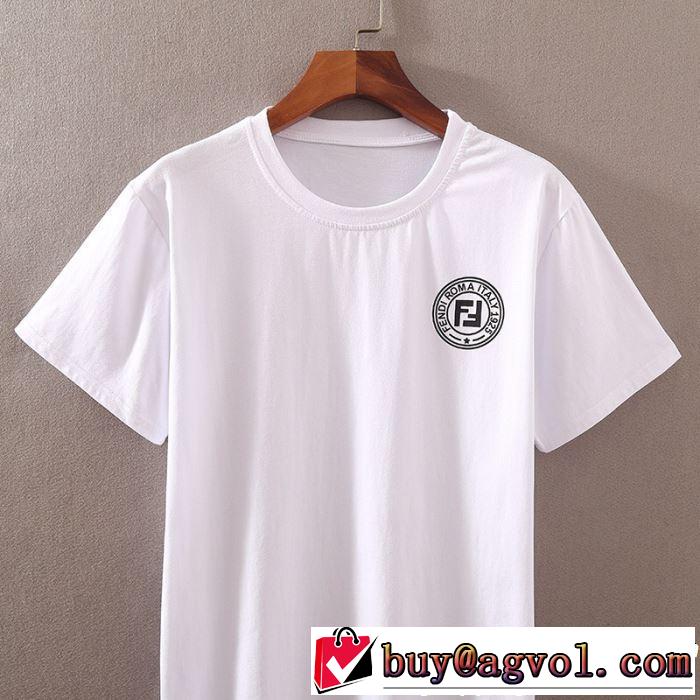 2色可選 半袖Tシャツ 男女兼用 大人の華やかさを演出 2019年春夏のトレンドアイテム FENDI フェンディ