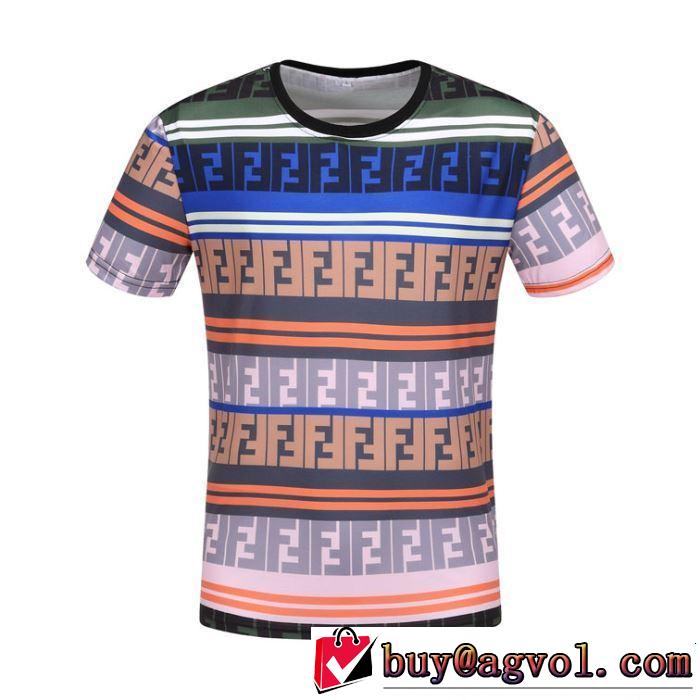 春夏！大人カジュアル FENDI フェンディ 半袖Tシャツ 【2019春夏】最新コレクション 夏にぴったり上品