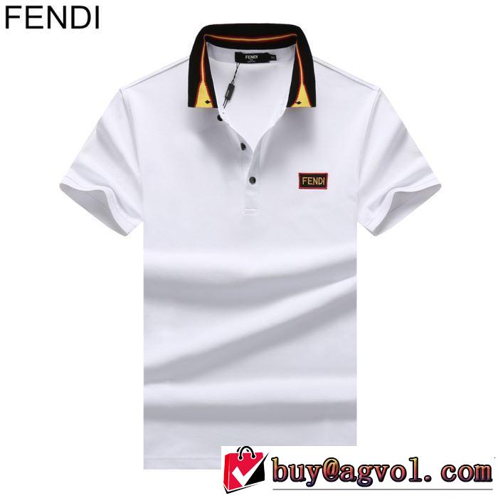 半袖Tシャツ 3色可選 今流行りの最新コレクション おしゃれな夏ファッション2019 FENDI フェンディ