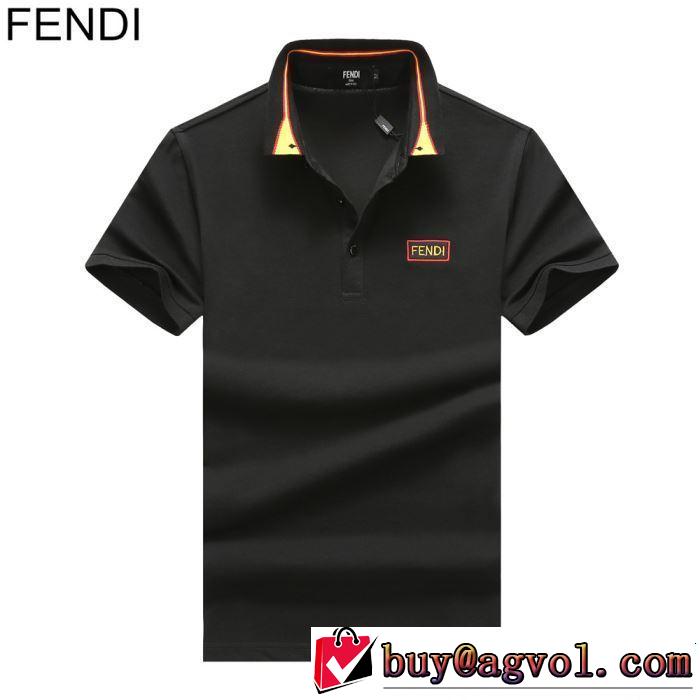 半袖Tシャツ 3色可選 今流行りの最新コレクション おしゃれな夏ファッション2019 FENDI フェンディ