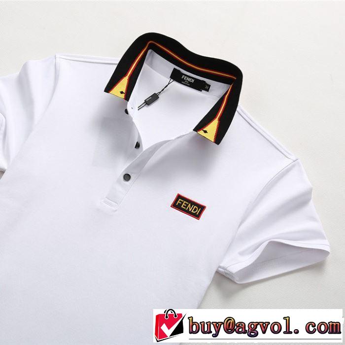 半袖Tシャツ 3色可選 今流行りの最新コレクション おしゃれな夏ファッション2019 FENDI フェンディ