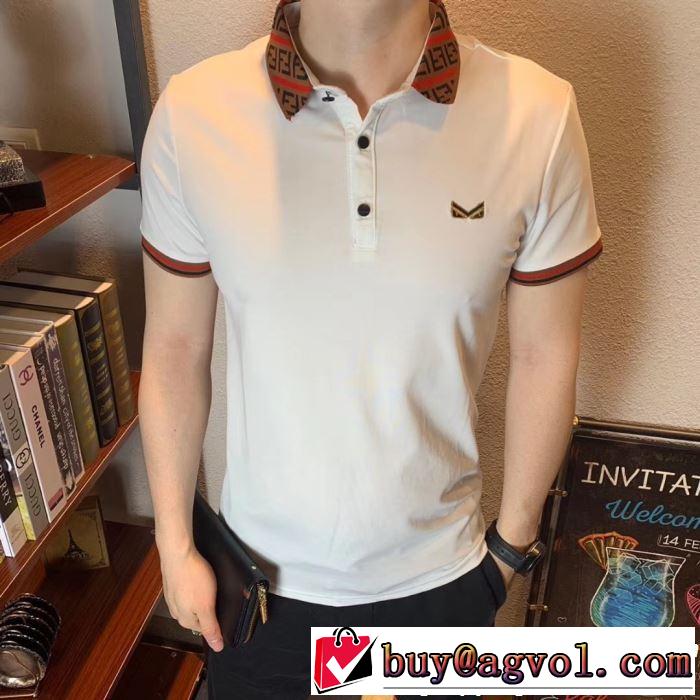 2019春夏トレンドアイテム まずは定番！人気アイテム  FENDI フェンディ 半袖Tシャツ 2色可選