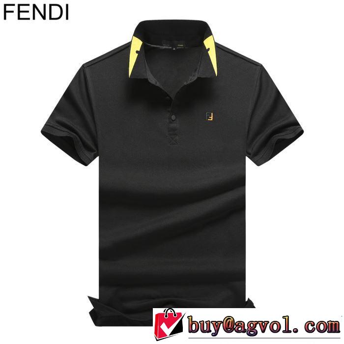る春夏おすすめの人気商品 2019年春夏のトレンドアイテム FENDI フェンディ 半袖Tシャツ 3色可選