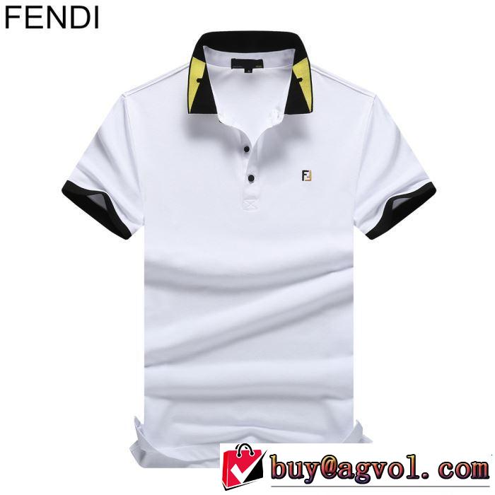 る春夏おすすめの人気商品 2019年春夏のトレンドアイテム FENDI フェンディ 半袖Tシャツ 3色可選