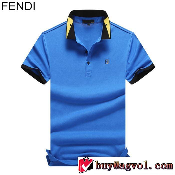 る春夏おすすめの人気商品 2019年春夏のトレンドアイテム FENDI フェンディ 半袖Tシャツ 3色可選