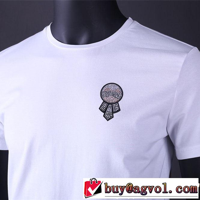 FENDI フェンディ 半袖Tシャツ 2色可選 春夏シンプルファッションでOK！ 2019春夏も引き続きトレンド