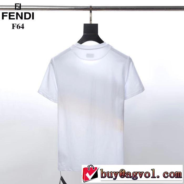 FENDI 最終価格セール Tシャツ/半袖 2色可選人気商品 2019限定 男性に人気 フェンディ ブランドの話題の新作も！