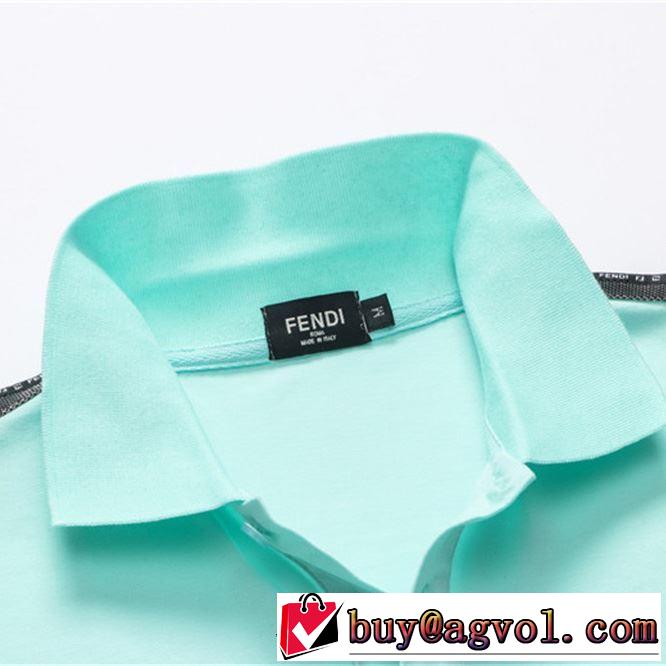 爽やかな雰囲気に仕上げるフェンディ FENDI Tシャツ/半袖2019春夏のトレンド新商品  4色可選