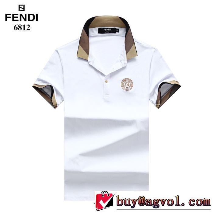 夏らしい抜け感を演出し FENDI Tシャツ/半袖 3色可選 フェンディ 2019春夏のトレンド新商品きちんと感をプラス