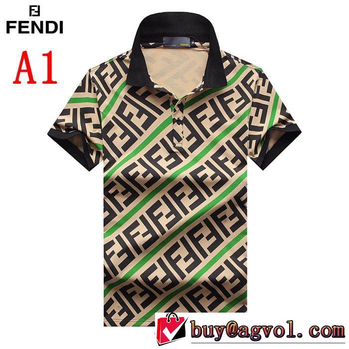 2019春夏の大注目トレンド  Tシャツ/半袖 2色可選 フェンディ洗練された印象に FENDI