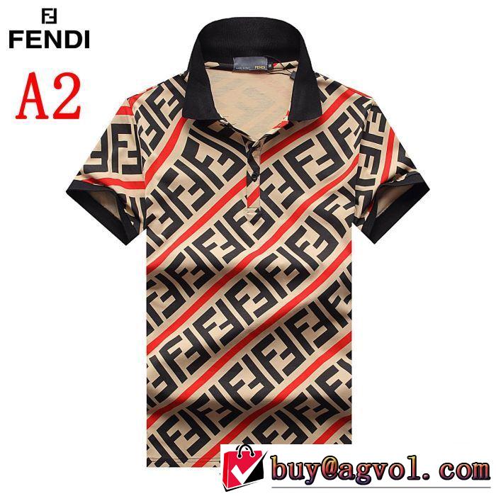 2019春夏の大注目トレンド  Tシャツ/半袖 2色可選 フェンディ洗練された印象に FENDI