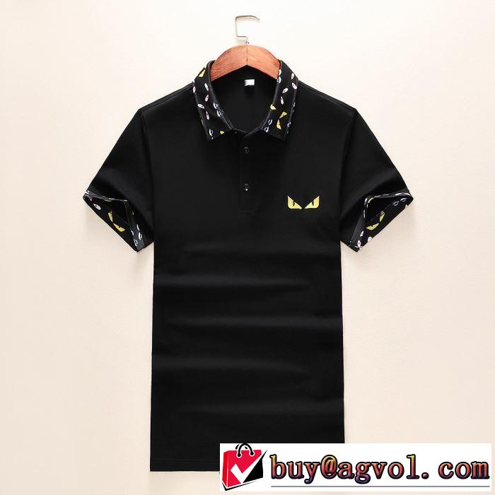 FENDI 知的な夏のスタイル Tシャツ/半袖 2色可選 フェンディ 【2019春夏】最新コレクション