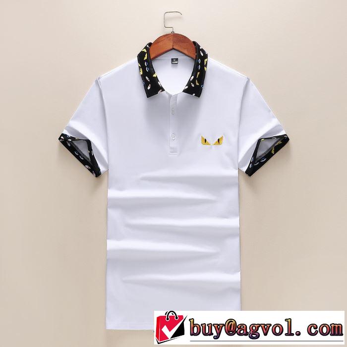 FENDI 知的な夏のスタイル Tシャツ/半袖 2色可選 フェンディ 【2019春夏】最新コレクション