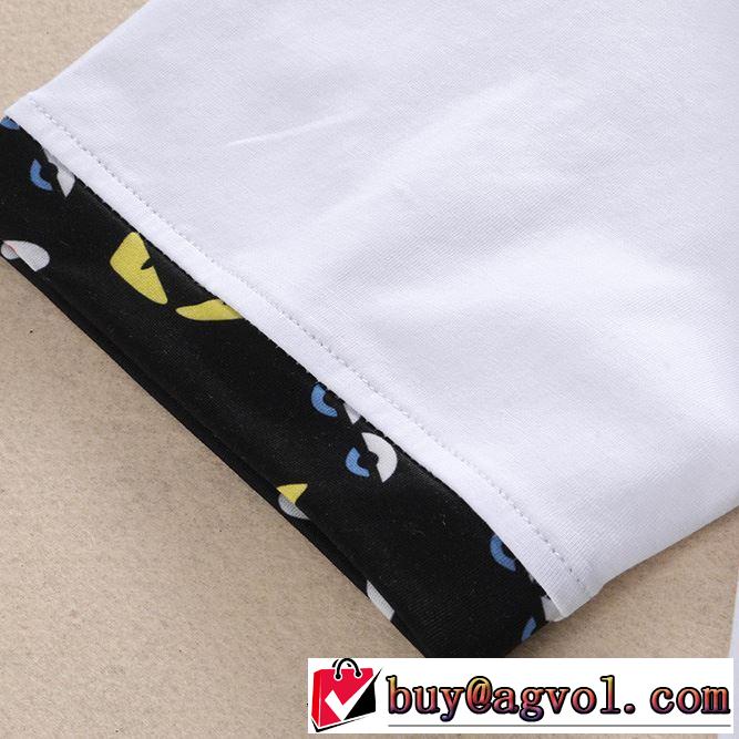 FENDI 知的な夏のスタイル Tシャツ/半袖 2色可選 フェンディ 【2019春夏】最新コレクション