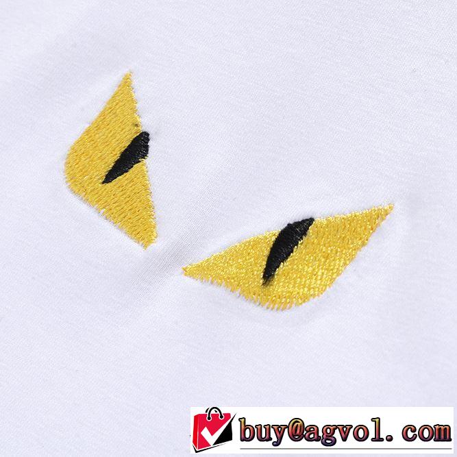 FENDI 知的な夏のスタイル Tシャツ/半袖 2色可選 フェンディ 【2019春夏】最新コレクション