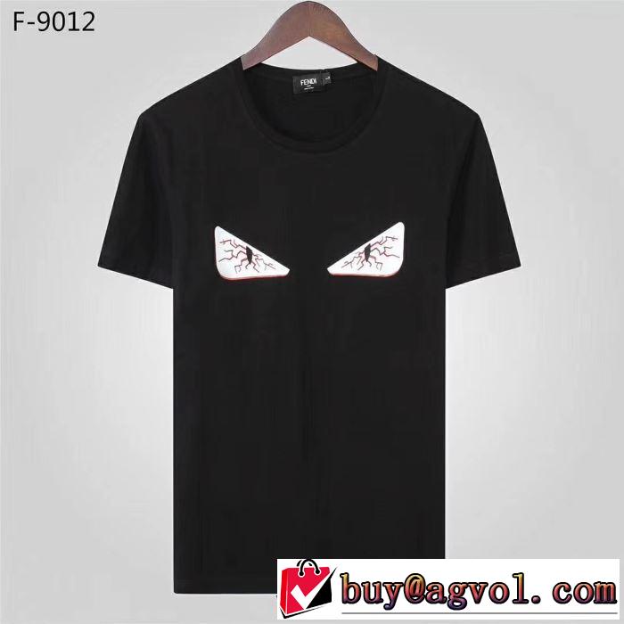 FENDI 鮮度アップブランド最新  Tシャツ/半袖 2色可選 フェンディ 2019春夏のトレンド新商品
