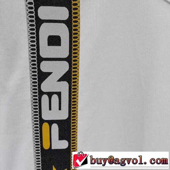 今期のトレンド定番アイテム FENDI Tシャツ/半袖 2色可選 フェンディ2019春夏のトレンド新商品