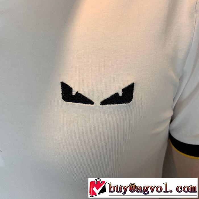 洗練された印象に フェンディ FENDI Tシャツ/半袖 2019春夏の大注目トレンド 2色可選