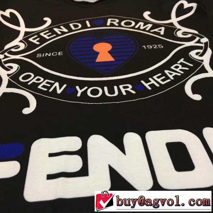 Tシャツ/半袖夏ファッションをおしゃれに楽しもう   フェンディ FENDI 春夏の流行り2019新品