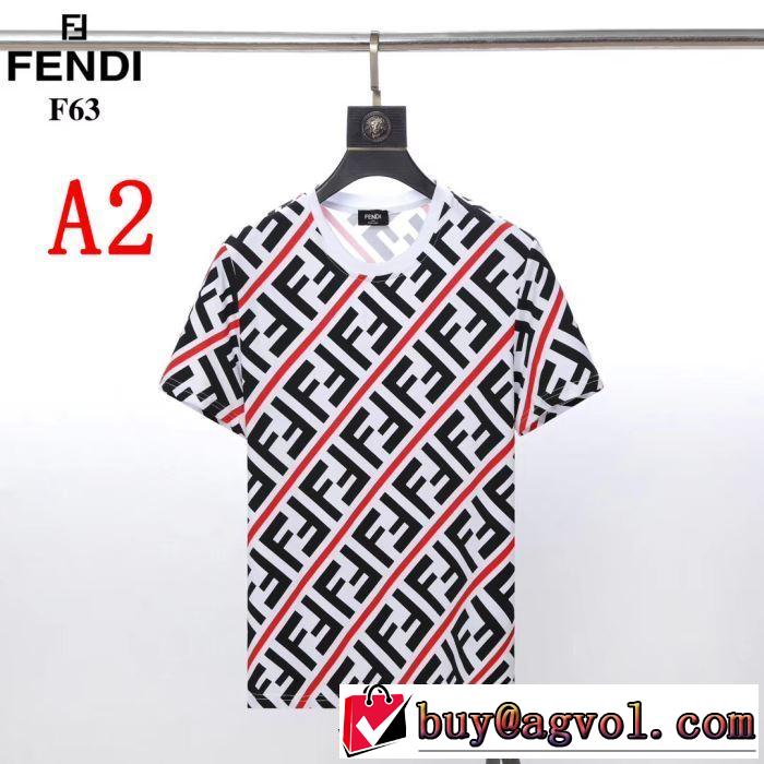 人気ストリートブランド新品 Tシャツ/半袖2019限定 男性に人気  2色可選 フェンディ FENDI