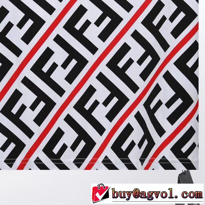 人気ストリートブランド新品 Tシャツ/半袖2019限定 男性に人気  2色可選 フェンディ FENDI