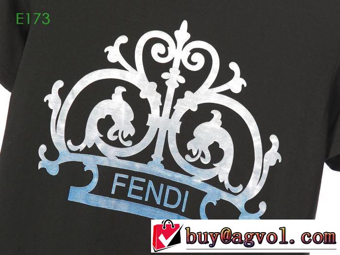 半袖Tシャツ  2019夏色っぽさ フェンディ FENDI オシャレアイテム 2色可選 おしゃれデザインも大人気
